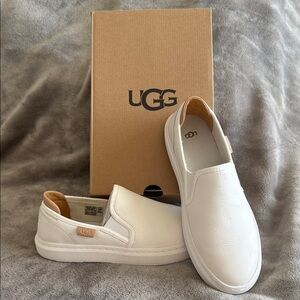 UGG Cream Slip-On Shoes